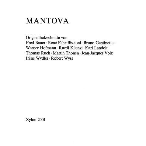 Mantova Bild Titelseite