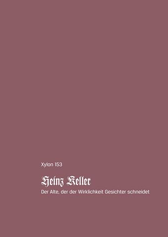 Titelblatt Xylon 153